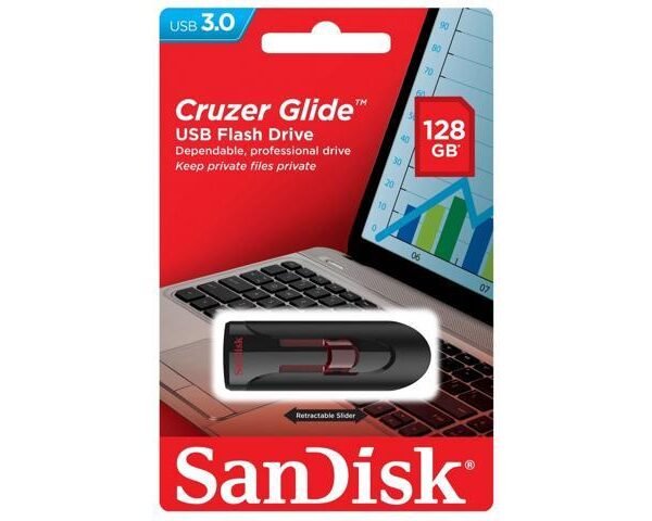 SanDisk 128GB Cruzer Glide 3.0 USB Flash Drive - image 2