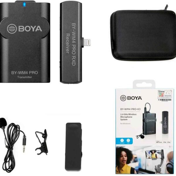 Boya BY-WM4 Pro K3 Wireless Microphone (For With 3 Year Warranty) - image 2