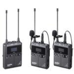 Godox WMicS1 Kit 2 Two-Person Camera-Mount Wireless Omni Lavalier Microphone System for Mirrorless/DSLR Cameras (514 to 596 MHz)
