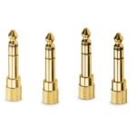 RODE HJA-4 3.5mm TRS to 1/4" Headphone Adapters (4-Pack)