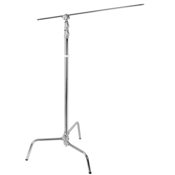 Godox C-Stand with Arm, Grip Head & Removable Turtle Base - image 2