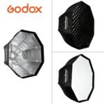 Godox 120cm / 47.2in Portable Octagon Softbox Umbrella Brolly Reflector for Studio Strobe Lights