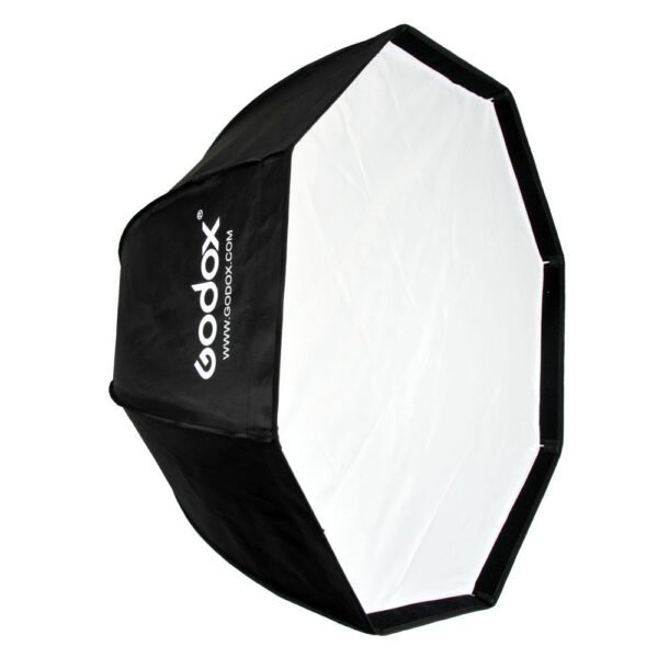 Godox SB-UBW 80cm / 32″ Umbrella Octagon Softbox Reflector with Carrying Bag (Black) for Studio Strobe Lights - image 3
