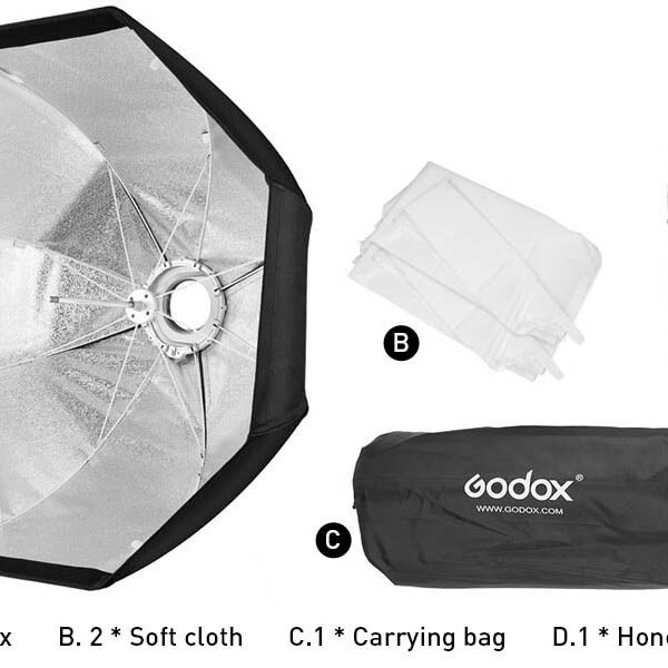 GOodox SB-UBW 120CM Octagon Umbrella Softbox for Speedlit’s - image 3