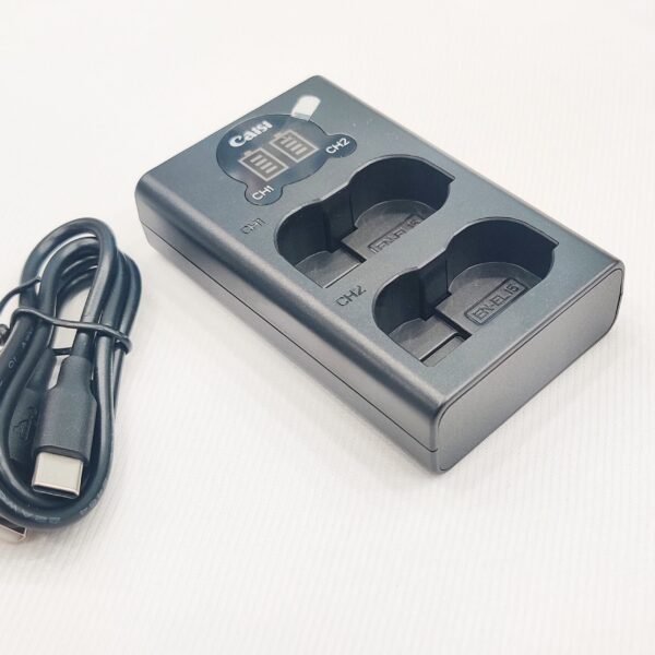 Caisi Dual Charger  For Canon Lp-E8 Battery - image 6