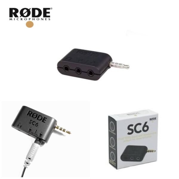 Rode SC6 Dual TRRS Input and Headphone Output for Smartphones - image 2