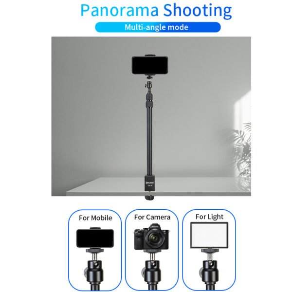 Jmary MT49 Light Stand Tabletop C Clamp Desk Mount Table Stand Table Tripod for Camera, Ring Light, Streaming, Photo Video Shooting - image 8