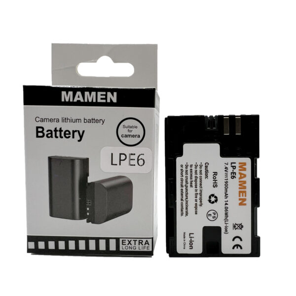 Canon LP E6 Battery  ( 1900mah )