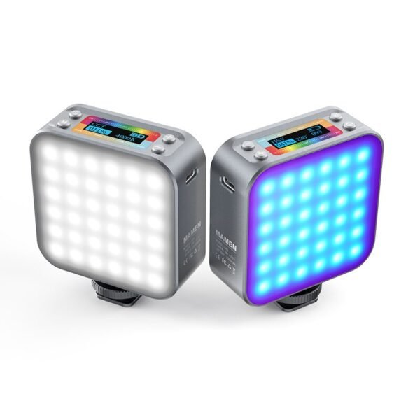Memn Metal Frame RGB Do1 LED Fill Light Double-Sided Portable LED Light - image 2