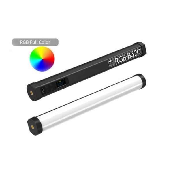 Professional Soft Light 10″ RGB320 LED Tube With Battery - image 2