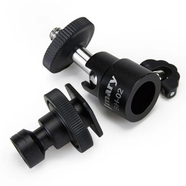 Jmary BH-02 360-Degree Rotating Tripod Ball Head 1/4 Screw Adapter - image 3