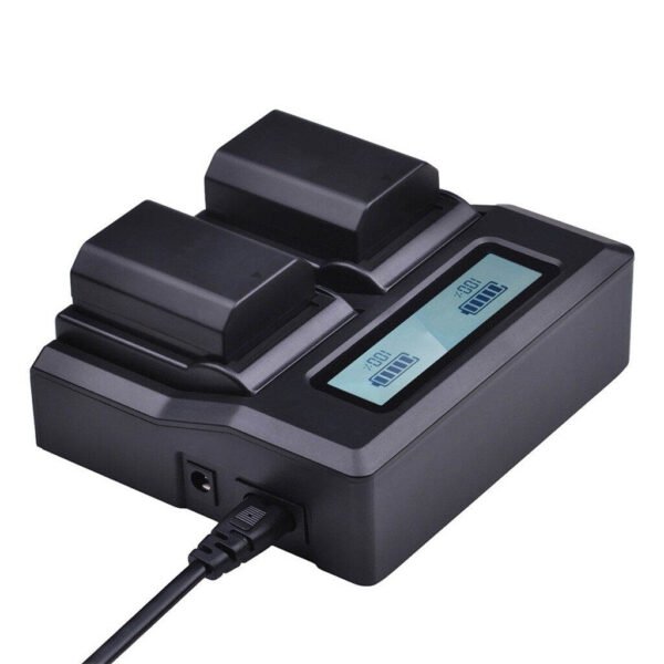 Sony  battery f970 ,f980 and f990  Dual LCD Charger