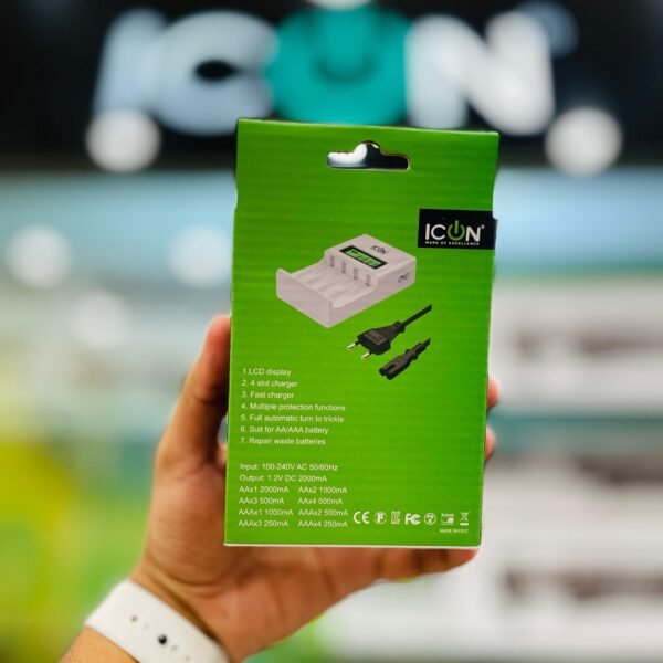 ICON Quick LCD Cell Charger - image 4