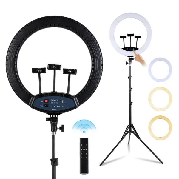 Jmary Ring Light FM-19R 19″Inch With Touch Screen & with Stand