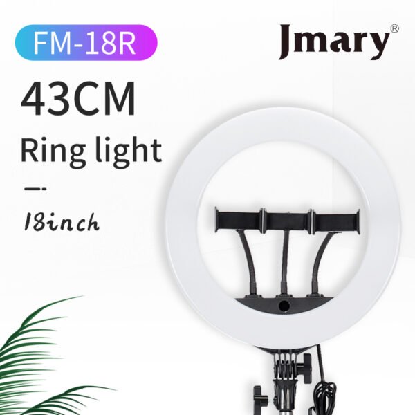 Jmary Ring Light FM-18R 18″Inch With Jmary MT-75 Stand - image 2