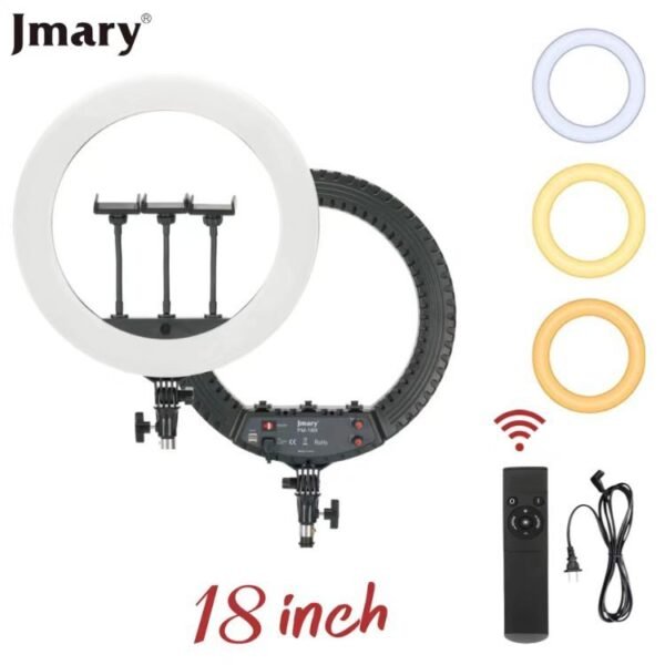 Jmary Ring Light FM-18R 18″Inch With Jmary MT-75 Stand