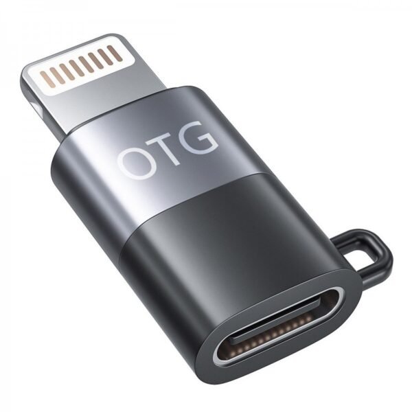 C type To I phone ( Lighting  ) Port Converter  For  Microphone  Connectivity - image 4