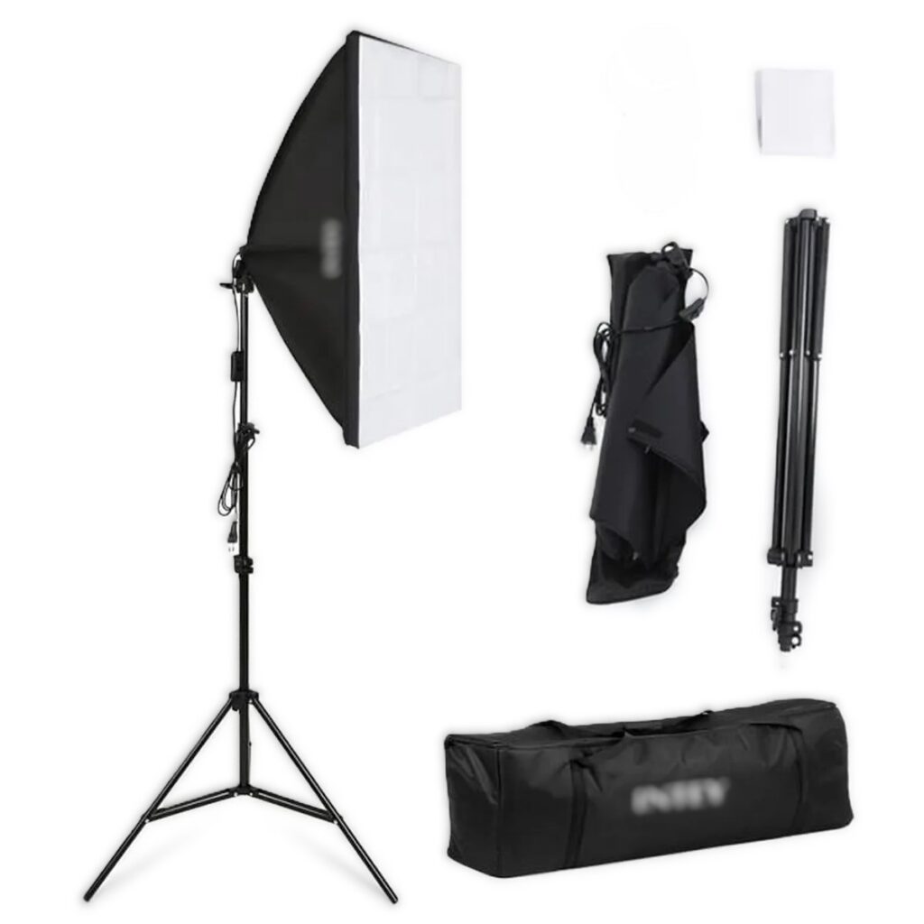 Softbox Kit For Continuous Photography Lighting for Camera Shooting, Video Recording