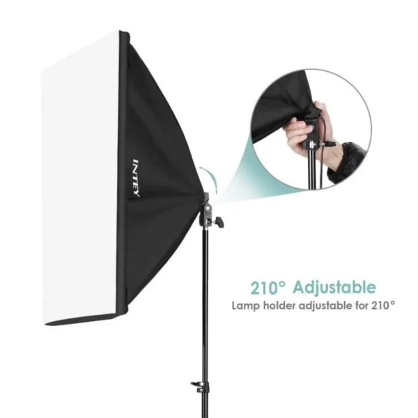 Softbox Kit For Continuous Photography Lighting for Camera Shooting, Video Recording - image 3