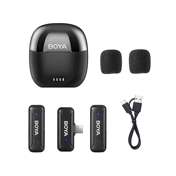 Boya BY-WM3T2-U2 Mini 2.4GHz Wireless Microphone with 3 year warranty