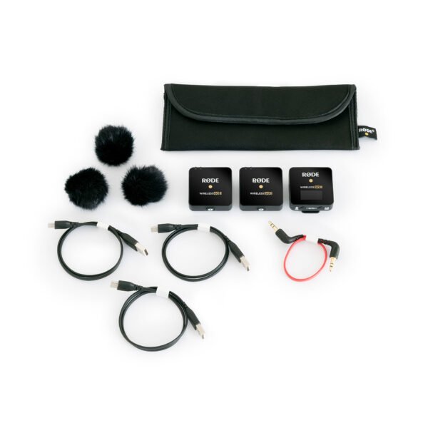 Rode Wireless GO II 2-Person Compact Digital Wireless Microphone System/Recorder (2.4 GHz, Black) - image 3
