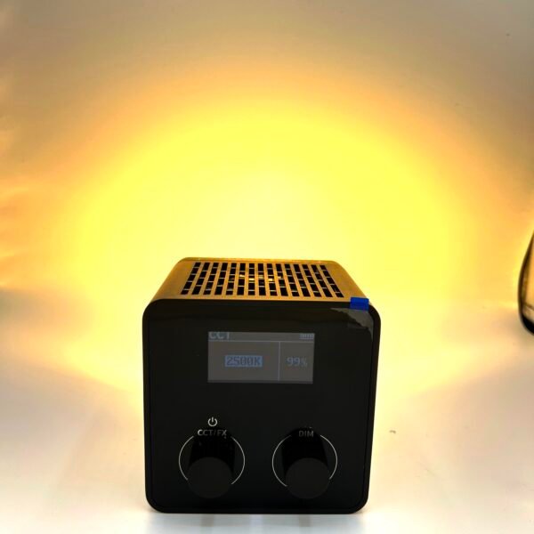 Mamen SL-C80R LED Video BI Color +RGB Light With Built In Battery Power Portable Cob Photography Light ( Bowen Mount Including ) - image 8