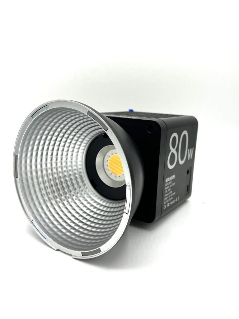 Mamen SL-C80R LED Video BI Color +RGB Light With Built In Battery Power Portable Cob Photography Light ( Bowen Mount Including )