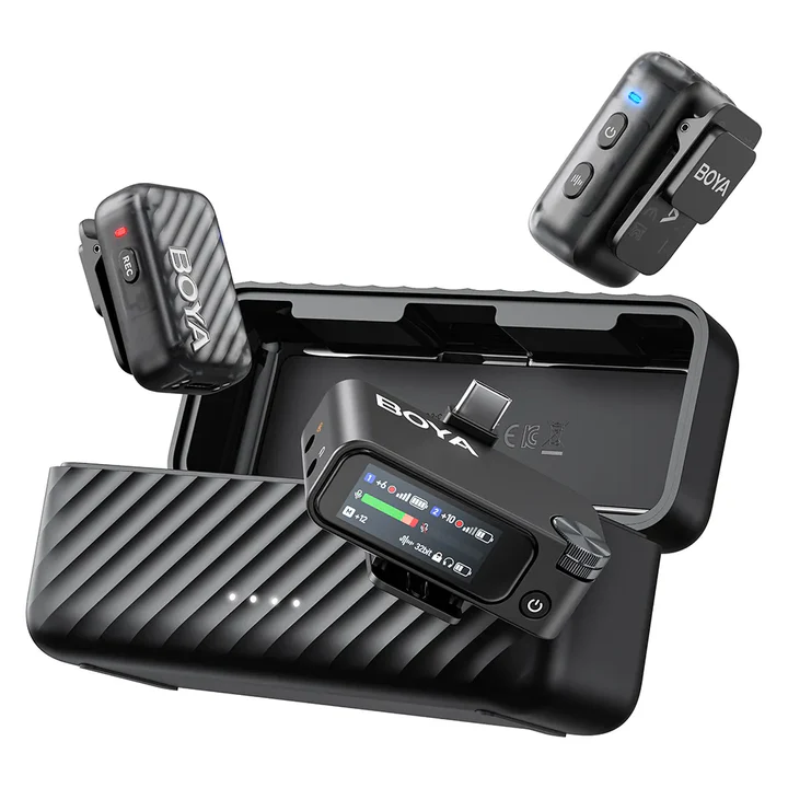 BOYAMIC 2 World's 1st AI-Powered Mini Dual Wireless Microphone With 3 Year Warranty