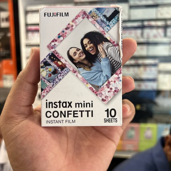 Fujifilm Instax Mini Instant Film – Confetti (10 Sheets)