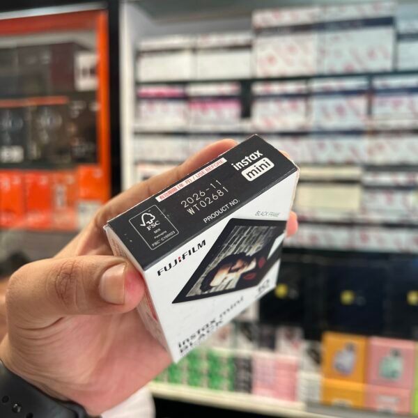 Fujifilm Instax Mini Instant Film – Black (10 Sheets) - image 2