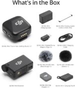DJI Mic Mini (2 TX + 1 RX) – 2-Person Wireless Microphone