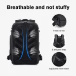 Waterproof&Anti-theft Large Capacity Dslr Camera Laptop Backpack