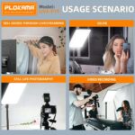 Plokama Live-P19 Application Scenarios Led Fill Light Panel with Stand