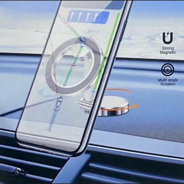 Jmary MH-79 Premium Quality Strongest Magnetic Car Holder For Mobile - image 3