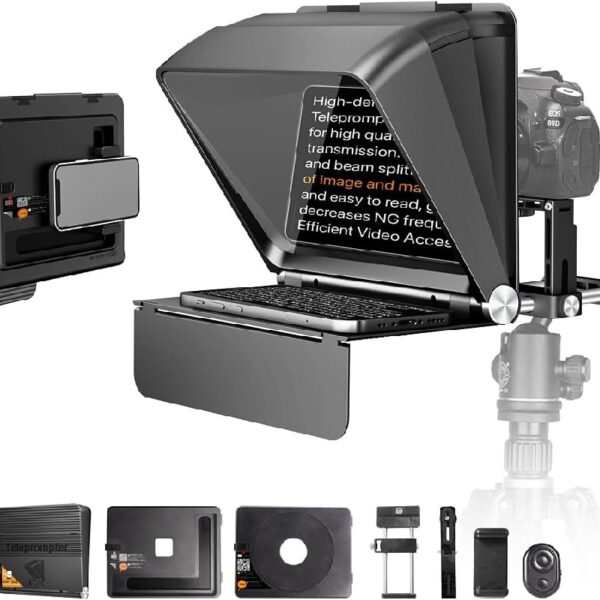 LENSGO TC7II Portable Phone+Camera Teleprompter