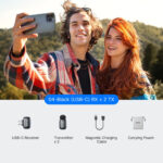 BOYA mini 2-04 2-Person AI Noise Cancellation Wireless Microphone