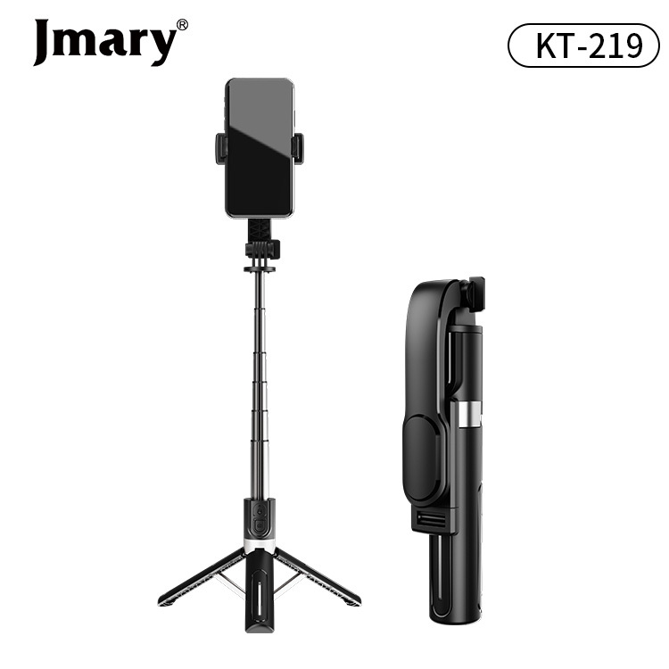 Jmary KT-219 Mini Tripod and Mobile Selfie Stick with Remote Shutter Mobile Tripods