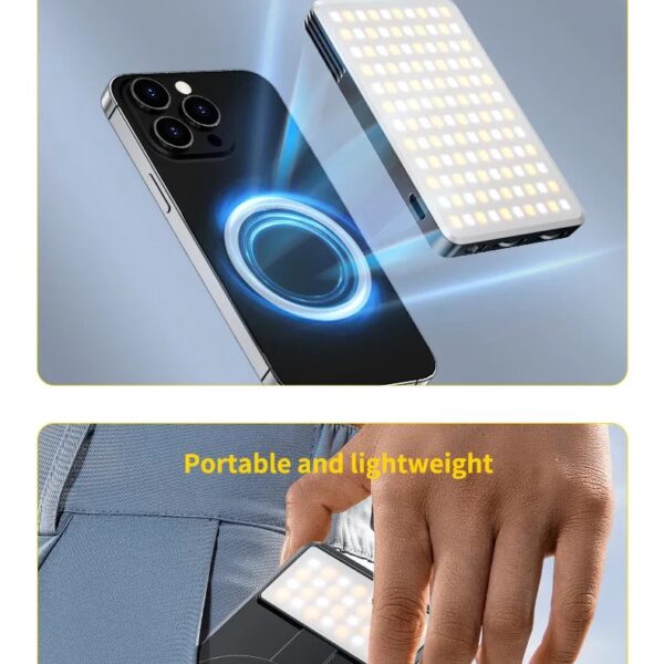 Jmary FM-168R Magsafe Video Fill Light-CCT Mode