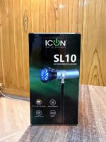 ICON SL10 Aluminum Alloy Spot Light 10W RGB Photography Flashlight with 4 Colors Gobo Filters 10W Portable LED Video Fill Light
