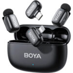 BOYA mini 2-01 2-Person AI Noise Cancellation Wireless Microphone