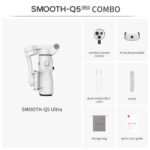 Zhiyun SMOOTH-Q5 Ultra Smartphone Stabilizer Combo Kit with 6 Month Warranty