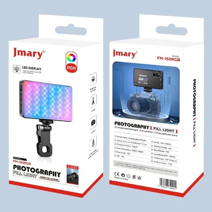 Jmary FM-150RGB Video RGB Fill Light image 2