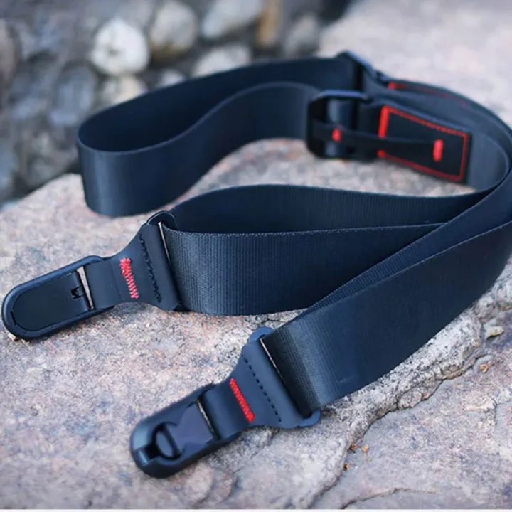 Mamen Camera Shoulder Strap for all DSLR and Mirrorless Cameras ( Black ) image 2