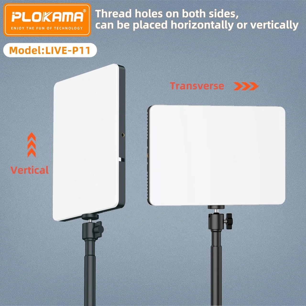 Plokama LIVE-P11 LED Photography/Videography Fill Light image 4