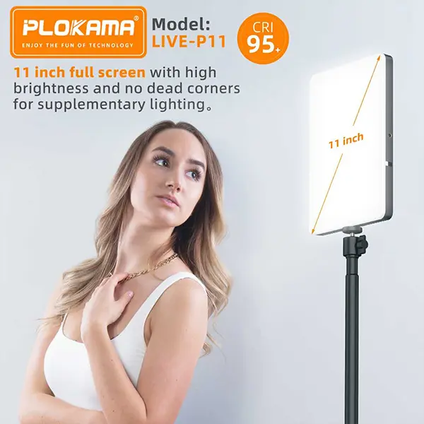 Plokama LIVE-P11 LED Photography/Videography Fill Light image 5