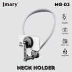 JMARY MG-03 Magnetic Neck Mount Holder for POV Shooting Multi-angle Selfie Adjustable Phone Holder for Smartphone