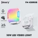 JMARY FM-428RGB For Photography / Videography Magnetic Fill Light Portable RGB LED Light