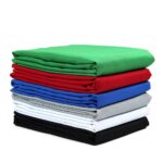Backdrop Chroma Sheet Non-Woven Fabric Size 2x3 Meter ( Availabe Colors White ,Black,Green )