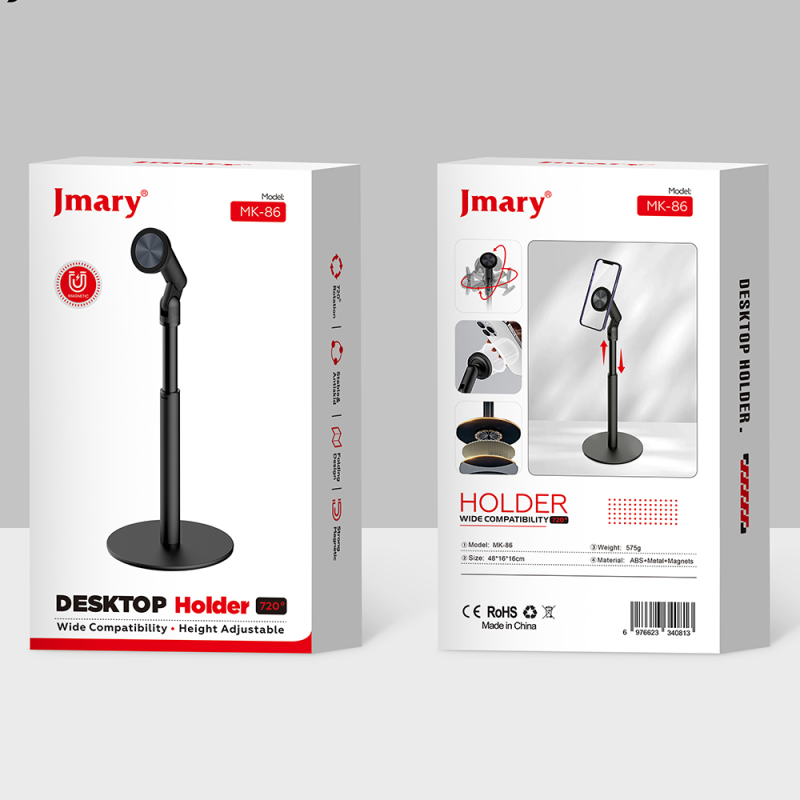 Jmary MK-86 360 Degree Rotating Magnetic Flat Surface Phone Holder image 3
