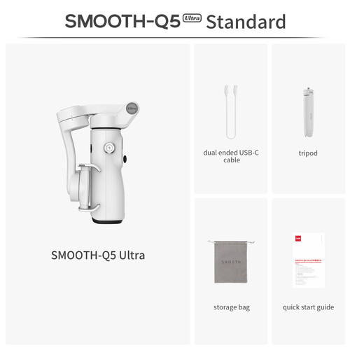 Zhiyun SMOOTH-Q5 Ultra Smartphone Stabilizer with 1 Year Warranty image 6